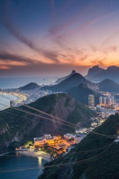 Rio at Dusk - Rio de Janeiro - Brazil