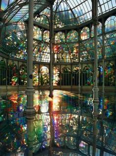 Kimsooja’s Room of Rainbows, Crystal Palace, Madrid