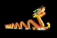 Docklands Dragon on Harbour Esplanade at Victoria Harbour #Docklands for Chinese New Year #CNY2014 #VicHarbourLife