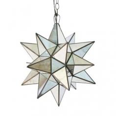 Antiqued Mirror Star Pendant | Furbish