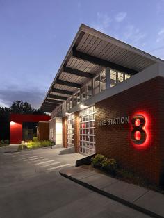 Fire Station 8 | Wannemacher Jensen Architects | Archinect