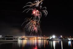 Docklands Fireworks.