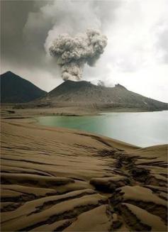 Tavurvur Volcano. Papua. New Guinea.