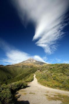 Mount Taranaki, in New Zealand’s north island