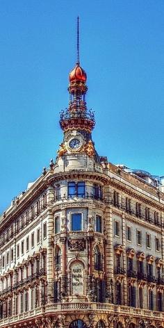 Banesto building, Calle de Alcalá. Madrid, Spain.