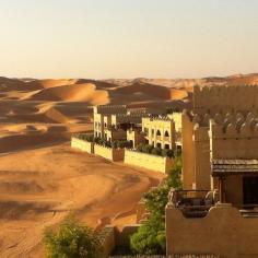 Located in the legendary Liwa Desert, one of the largest uninterrupted sand deserts in the world, Qasr Al Sarab Desert Resort. Discovered by Sultan AlKhemeiri at Qasr Al Sarab Desert Resort, Abu Dhabi, United Arab Emirates