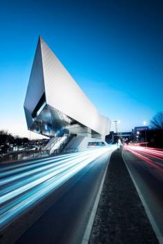 Porsche Museum, Stuttgart, Germany.