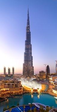 Burj Khalifa Tower, Dubai - United Arab Emirates.