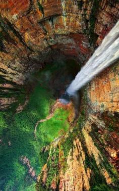 Angel Falls from Top, Venezuela