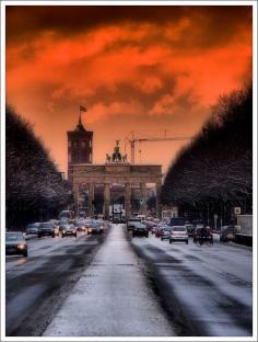 Brandembourg gate, Berlin, Germany.