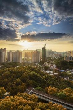 Sunrise in Tsing Yi Island, HK