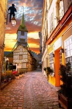 Sunset, Honfleur, Normandy, France