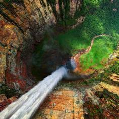 Dragon falls, Venezuela.