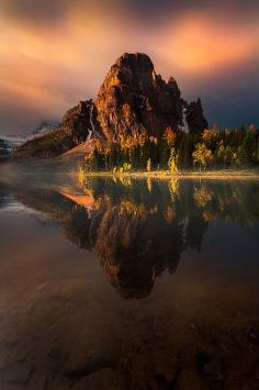 Stunning light in the Canadian Rockies.