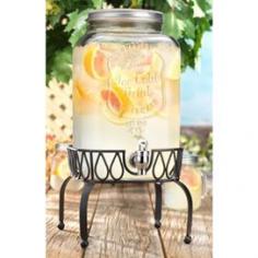 2-Piece Dana Beverage Dispenser & Stand Set