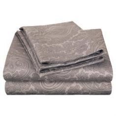 Riviera Sheet Set in Dark Grey