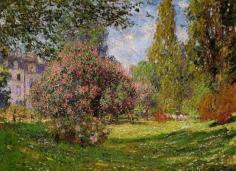 The Parc Monceau, Paris~ Claude Monet