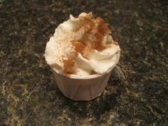 Pumpkin Spice Pudding Shots | Finding Silver Linings: 1 cup whole milk 1 packet pumpkin spice pudding mix 1 regular sized tub of cool whip 1 cup whipped cream vodka a sprinkle of pumpkin pie spice