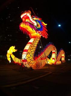 Docklands dragon - Localing Melbourne