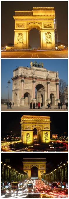 Arc de Triomphe, Paris France