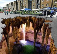 Amazing 3D Chalk Art