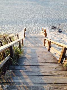 stairway to the sand