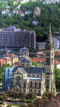 Stuttgart, Baden-wurttemberg, Germany, Europe, Building, World