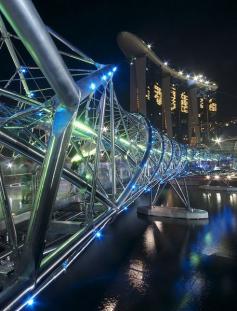 Helix Bridge, Singapore