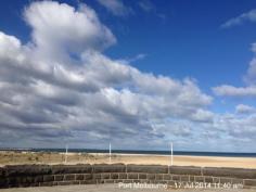 Port Melbourne Beach by Princess Pier