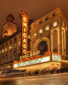 Chicago Theatre. Seen Jeff Beck here with special guest singer Beth Hart. Beautiful theatre / great show.