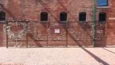 The writing's on the wall in the Distillery District @distilleryTO. And the theme? Love, actually. ow.ly/AhTYa