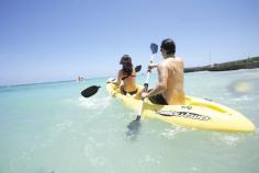 Kayaking at Sandals Grande Riviera