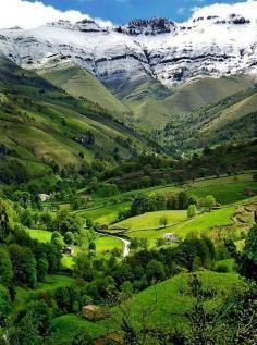 Valle del Pisueña, Cantabria, Spain photo via besttravelphotos