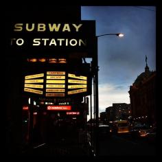 Flinders St Subway Entrance