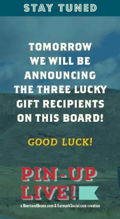 Stay tuned! Tomorrow we will announce the three lucky folks that will get the $100 ExOfficio gift cards... it could be YOU! Good Luck and check back here tomorrow evening.