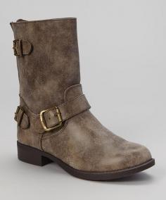 Taupe Wagon Boot