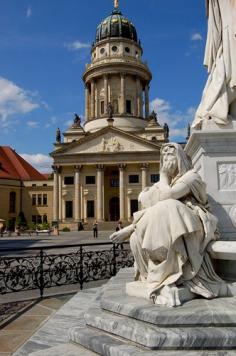 Gendarmenmarkt - One of the most beautiful squares in Berlin, Germany