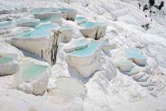 Pamukkale, Turkey | 26 Real Places That Look Like They've Been Taken Out Of Fairy Tales