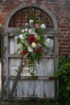 Beautiful old garden gate