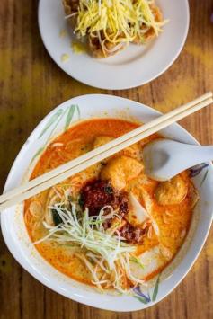 LAKSA IN MALACCA, MALAYSIA