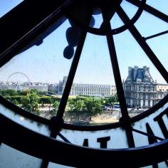 Paris through the Musee d'Orsay. Photo courtesy of lepetitparis on instagram.