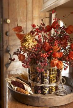 Fall Centerpiece Ideas #centerpieceidea