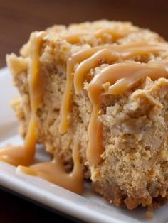 Pumpkin Cheesecake Bars #pumpkin #bars