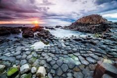 Giants Causeway Beach, Ireland