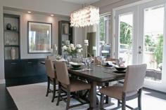 Gray Dining Room