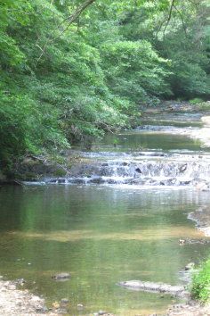 Hot Springs National Park in Arkansas.