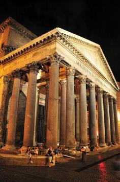 Pantheon in Rome,  the oculus is truly remarkable as well as the domed roof.  a must see for anyone in Rome