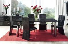 Black Dining Room