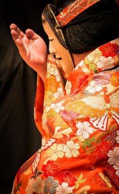 Japanese traditional Noh theater 能