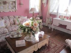 Pink Living Room